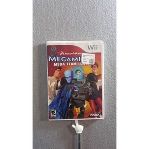 Megamind Mega Team Unite Nintendo Wii Game THQ DreamWorks 2010 RVL-SMGE-USA